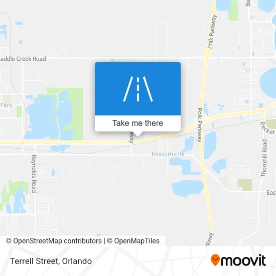 Terrell Street map