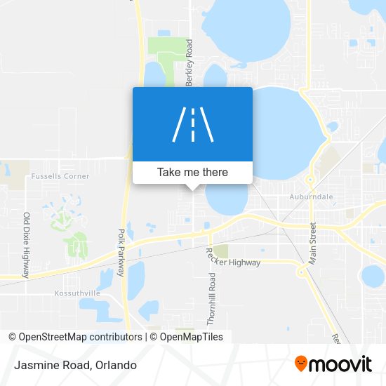 Mapa de Jasmine Road