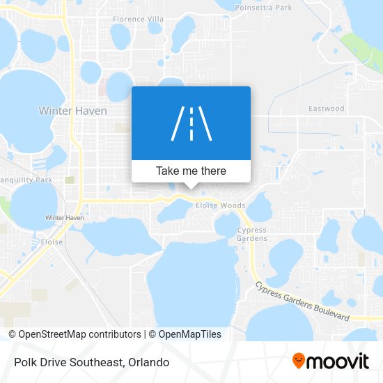 Polk Drive Southeast map