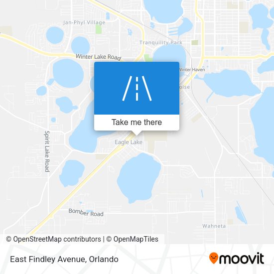 Mapa de East Findley Avenue