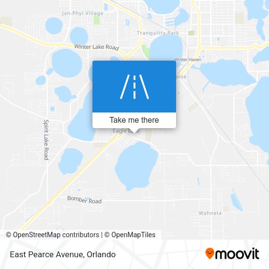 East Pearce Avenue map