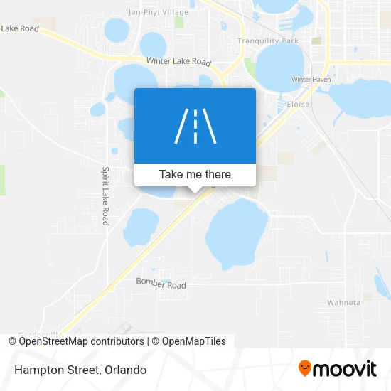 Hampton Street map