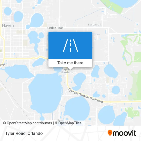 Tyler Road map