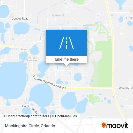 Mapa de Mockingbird Circle