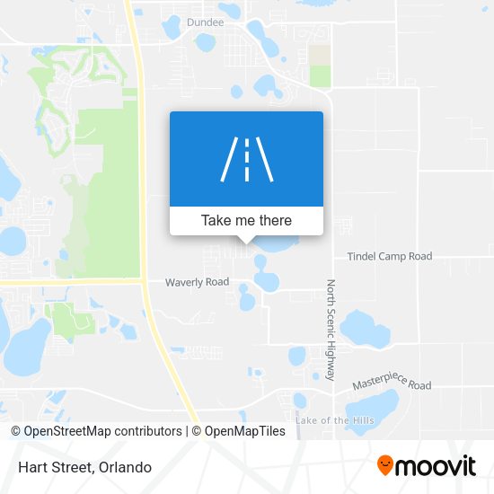 Mapa de Hart Street