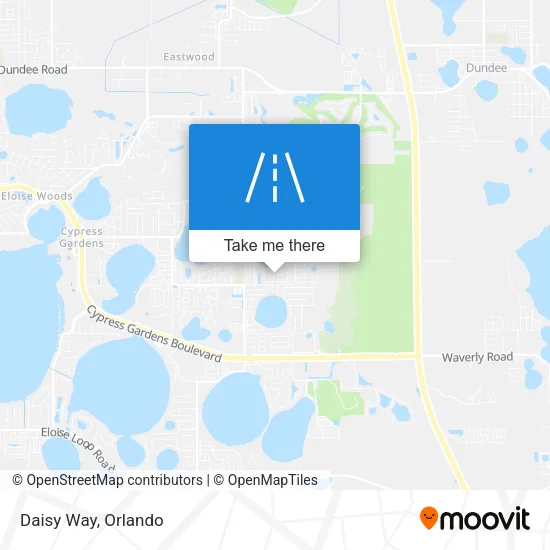 Mapa de Daisy Way