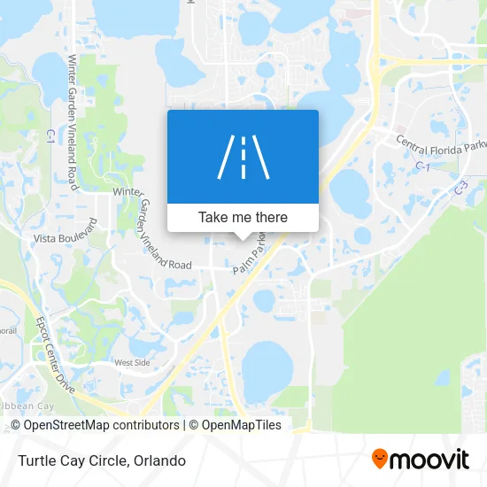 Mapa de Turtle Cay Circle