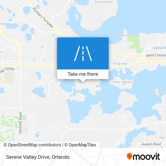 Mapa de Serene Valley Drive