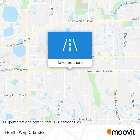 Mapa de Health Way