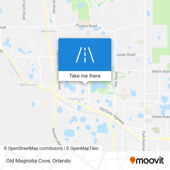 Mapa de Old Magnolia Cove