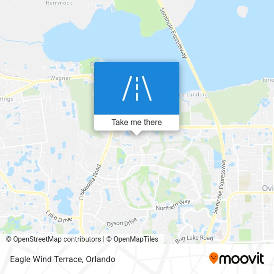 Mapa de Eagle Wind Terrace