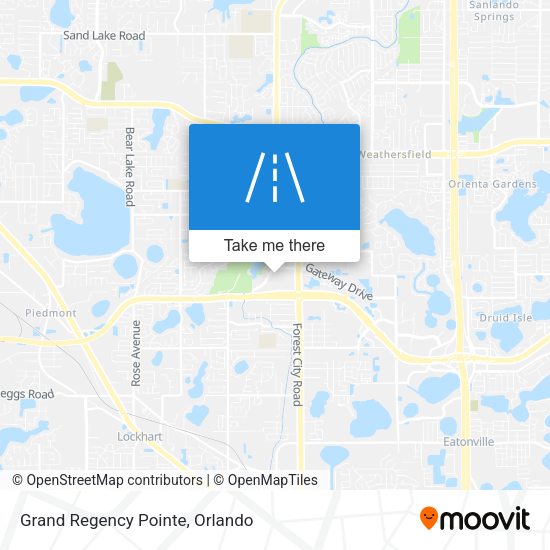 Grand Regency Pointe map