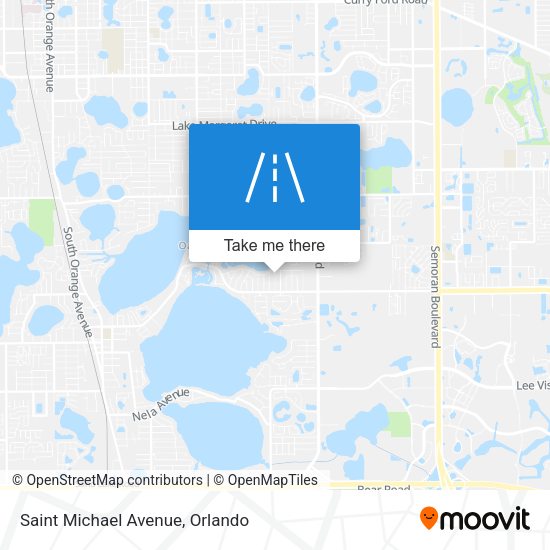 Saint Michael Avenue map