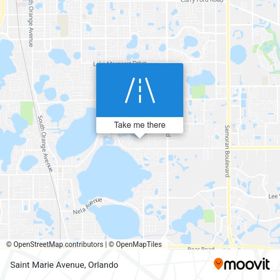 Mapa de Saint Marie Avenue