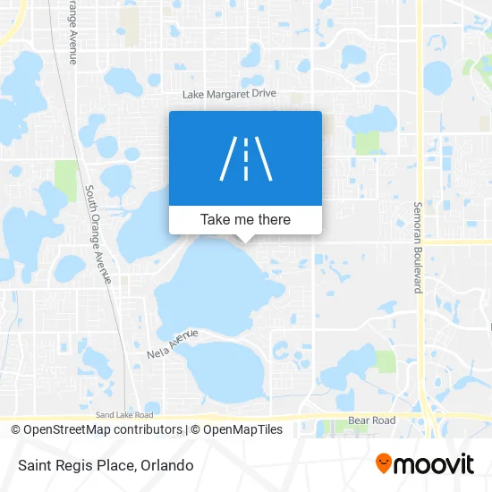 Saint Regis Place map