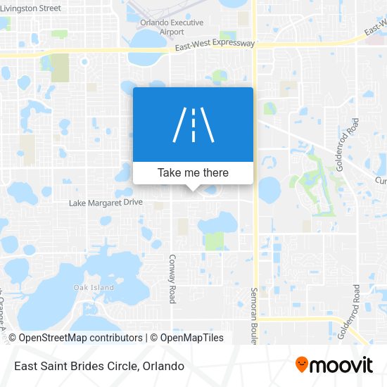Mapa de East Saint Brides Circle