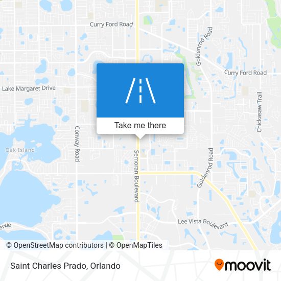 Saint Charles Prado map