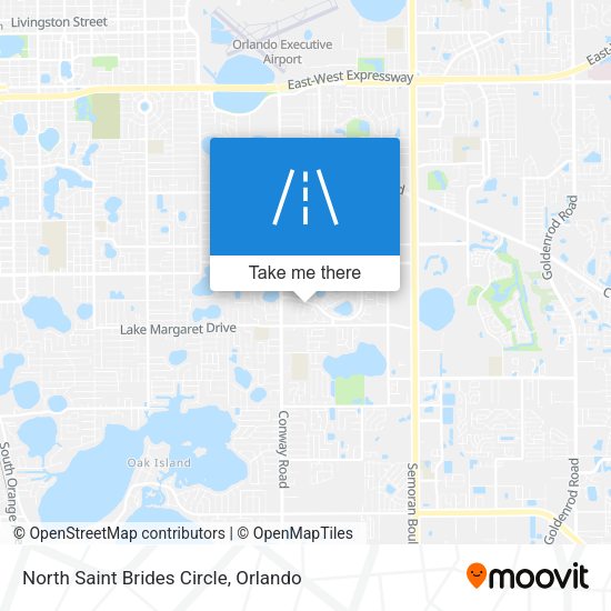 North Saint Brides Circle map