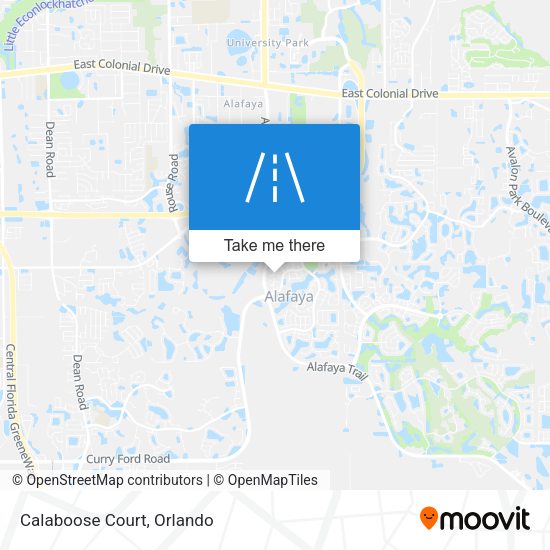 Mapa de Calaboose Court