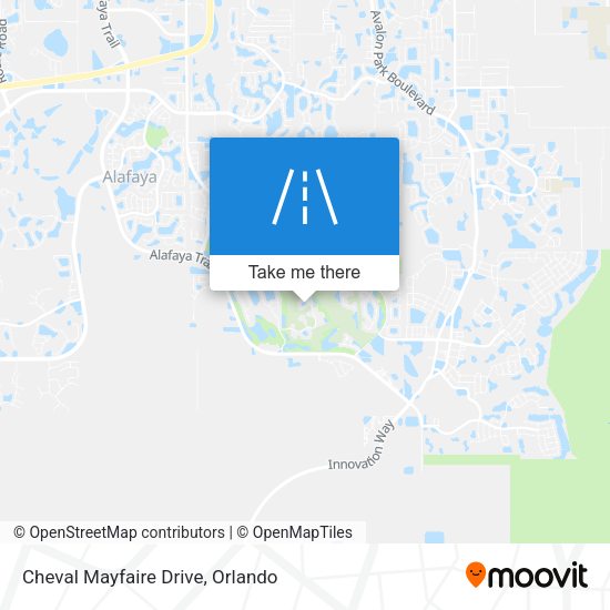 Mapa de Cheval Mayfaire Drive