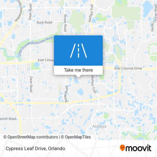 Mapa de Cypress Leaf Drive