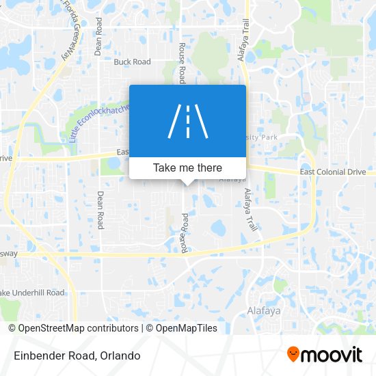 Mapa de Einbender Road