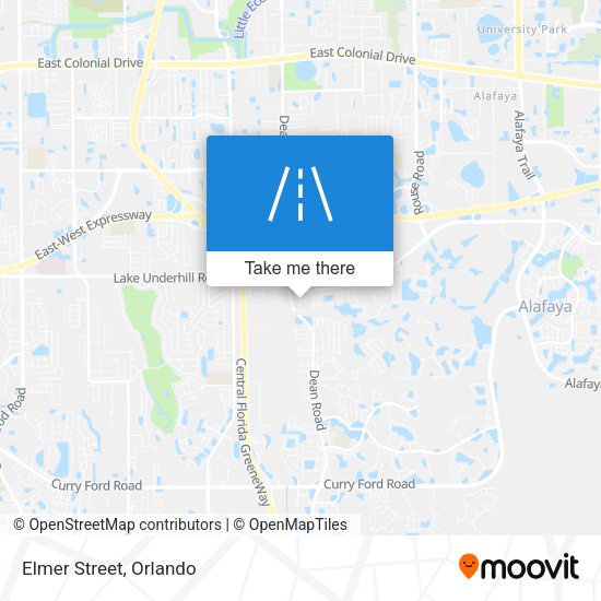 Mapa de Elmer Street