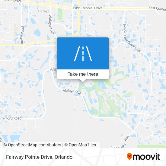 Fairway Pointe Drive map