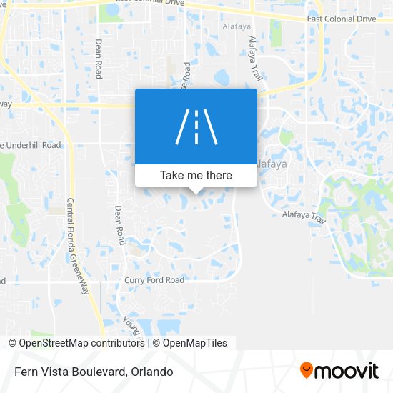 Fern Vista Boulevard map