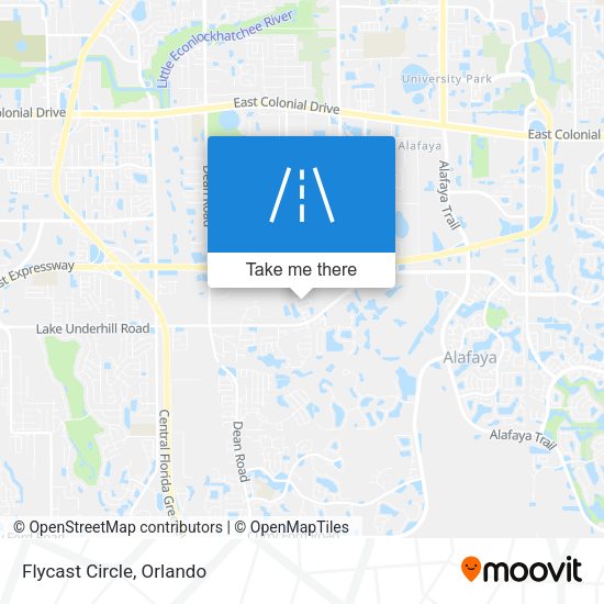 Mapa de Flycast Circle