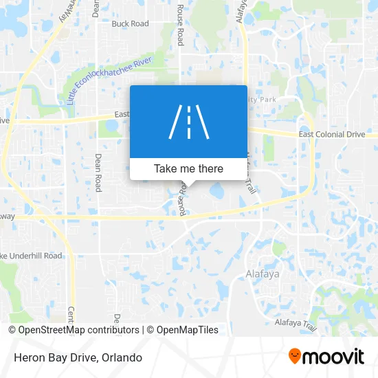 Heron Bay Drive map