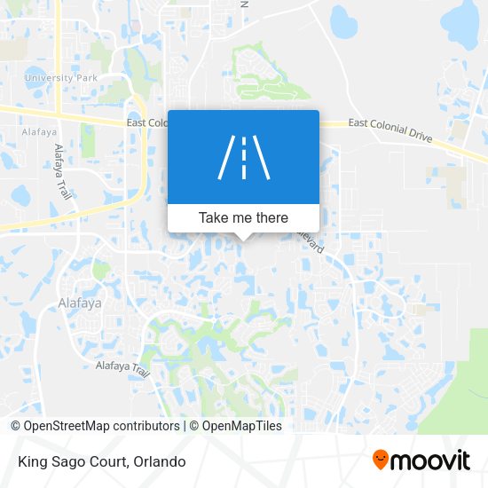 Mapa de King Sago Court