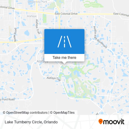 Lake Turnberry Circle map