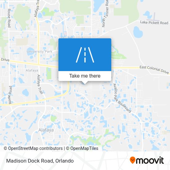 Mapa de Madison Dock Road
