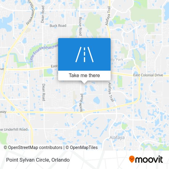 Point Sylvan Circle map