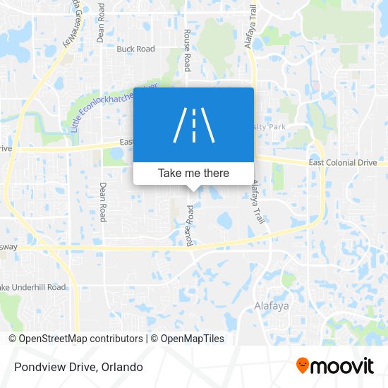Mapa de Pondview Drive
