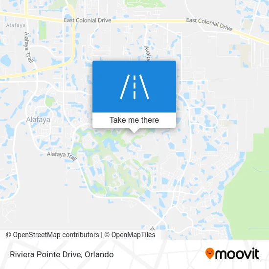 Riviera Pointe Drive map