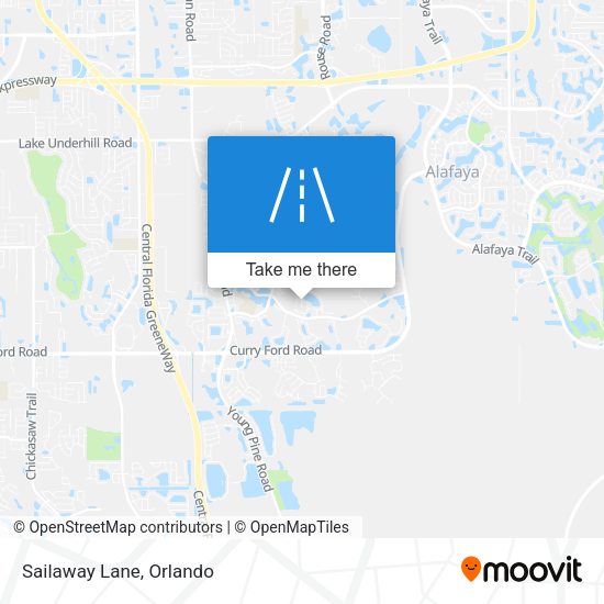 Mapa de Sailaway Lane