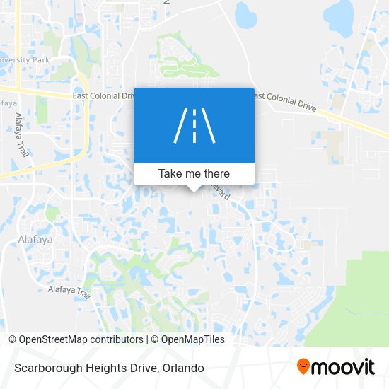 Scarborough Heights Drive map