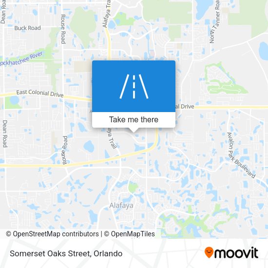 Mapa de Somerset Oaks Street