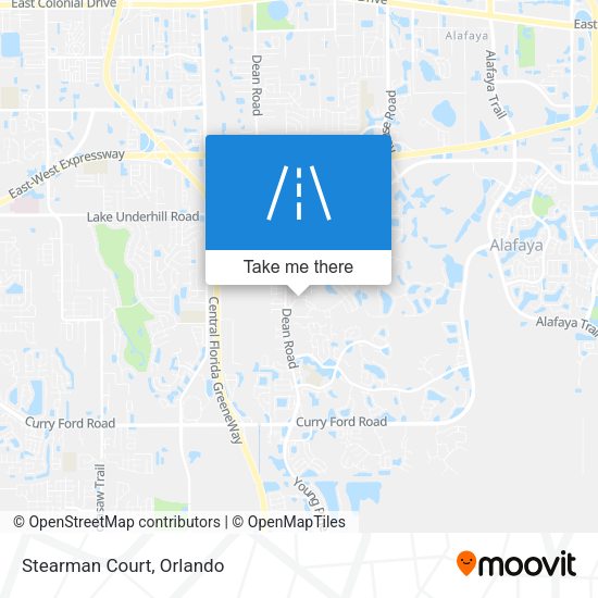 Stearman Court map