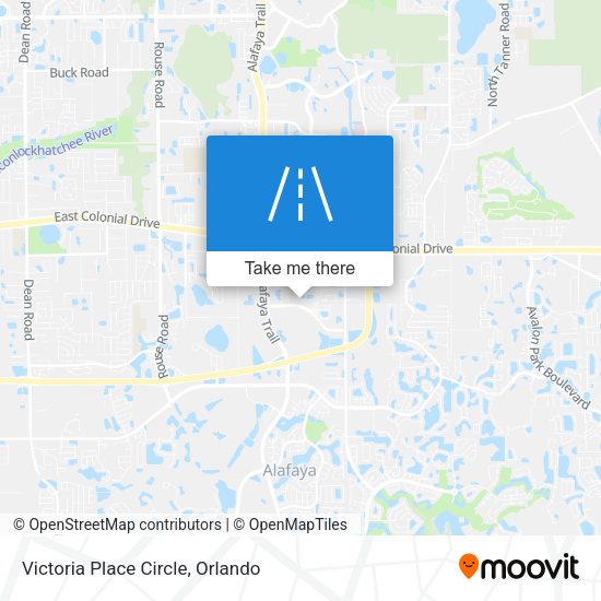 Mapa de Victoria Place Circle