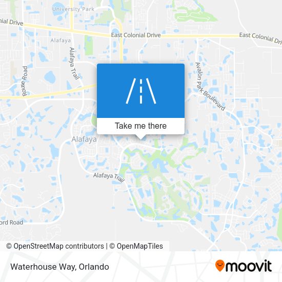 Mapa de Waterhouse Way