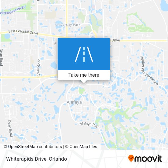 Mapa de Whiterapids Drive