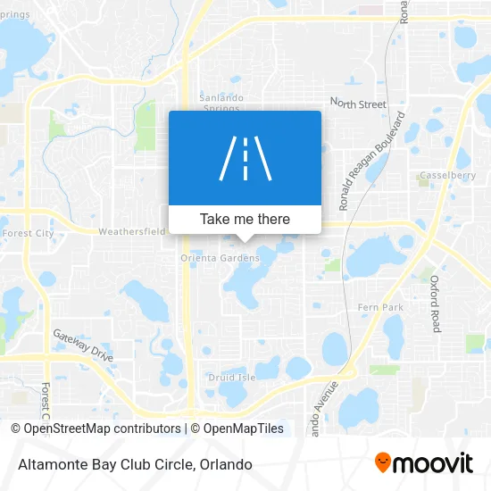 Altamonte Bay Club Circle map