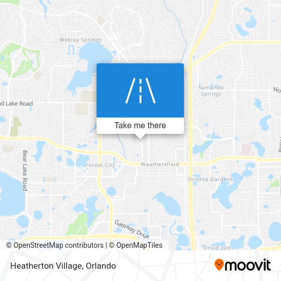 Mapa de Heatherton Village