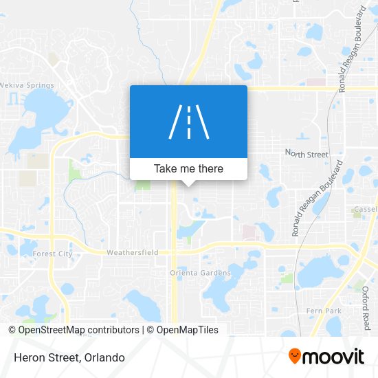 Mapa de Heron Street