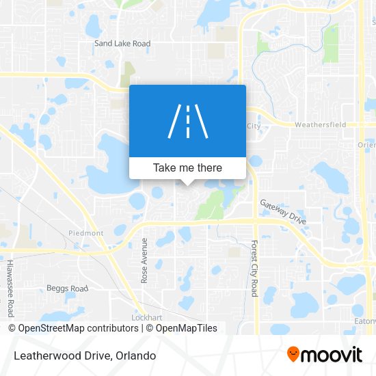 Mapa de Leatherwood Drive