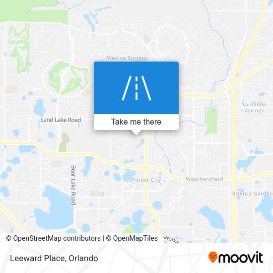 Mapa de Leeward Place