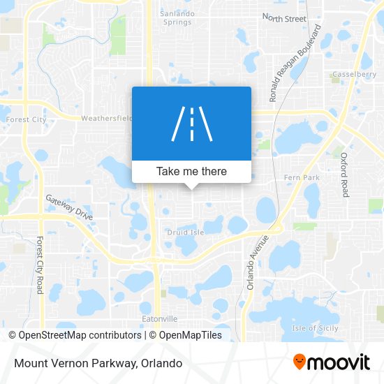 Mount Vernon Parkway map